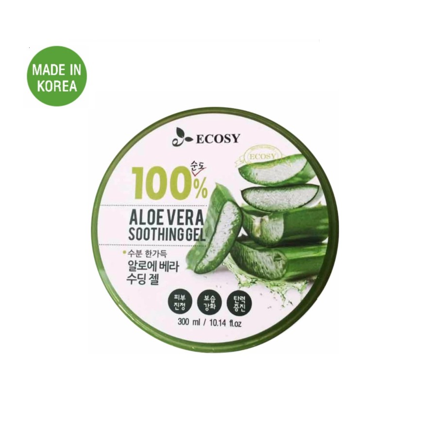 Gel dưỡng da đa năng từ Lô Hội Ecosy Aloe Vera 100% Soothing Gel 300ml