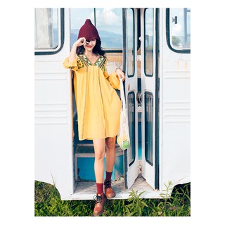 Boho Style | Váy dầm boho thổ cẩm