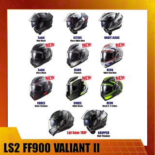 Mũ bảo hiểm fullface ls2 ff900 valiant ii lật hàm 180 độ - gara20