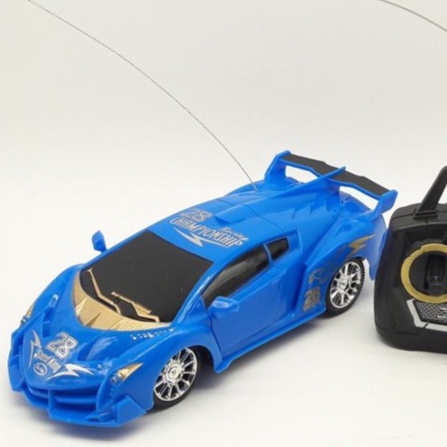 Xe điều khiển có đèn trước - HT- 56 màu đỏ màu cam