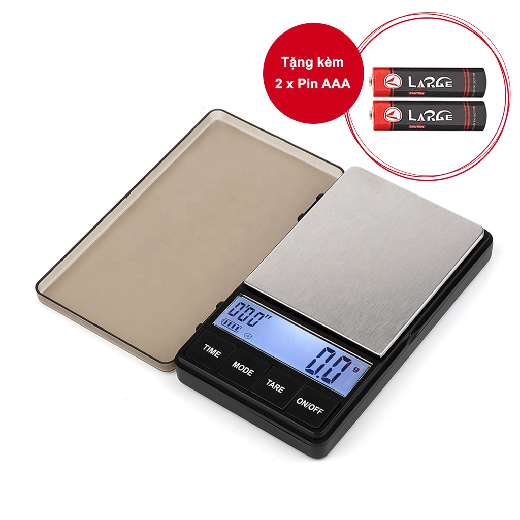 Cân điện tử pha chế Pocket Mini - thích hợp dùng cho máy pha cà phê Espresso