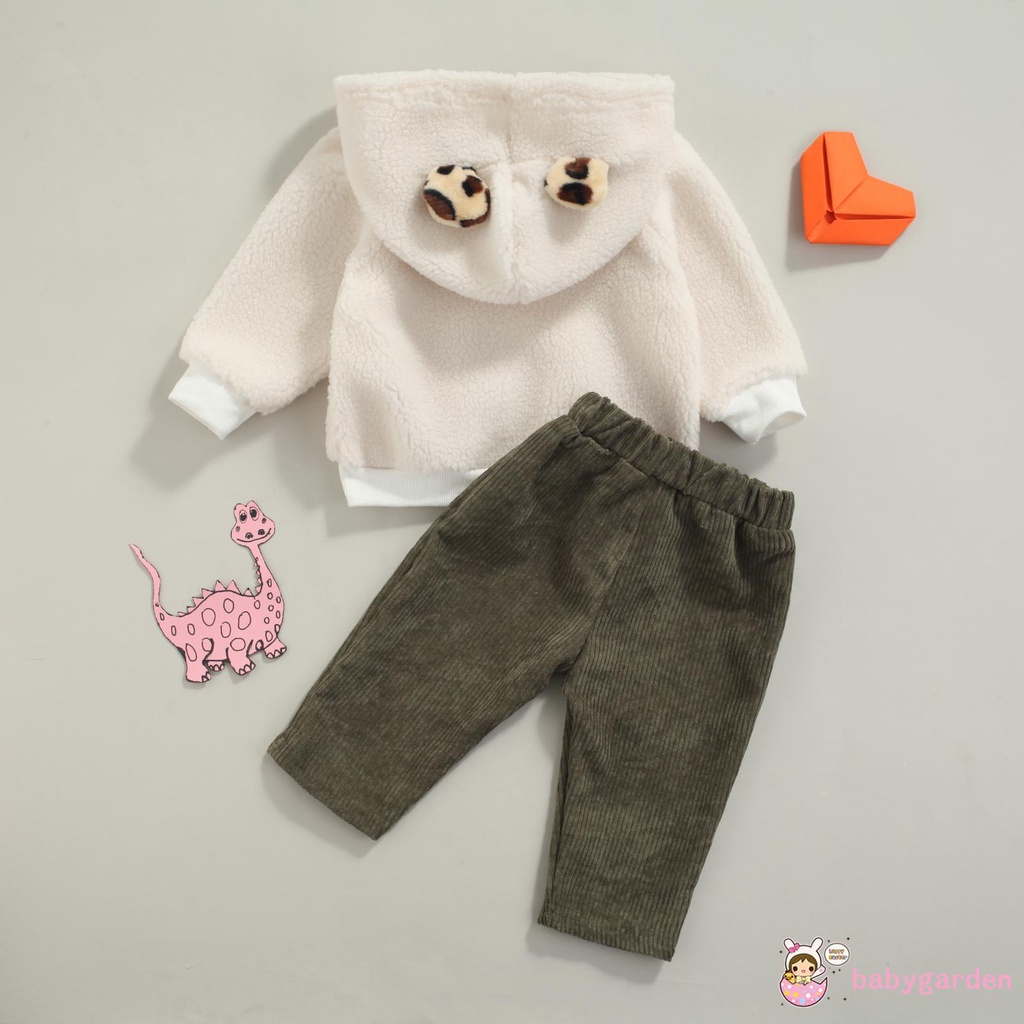 Bộ Áo Hoodie + Quần Dài Eo Co Giãn In Họa Tiết Da Báo 3d Dành Cho Bé Trai