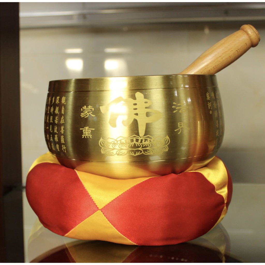 Chuông Đồng Vàng Đài Loan Cao Cấp- Yinyang Shop