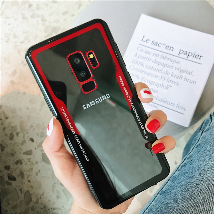 Ốp lưng Samsung S8/S8 Plus/S9/S9 Plus/Note 8 Trong Viền Màu Không Ố Vàng