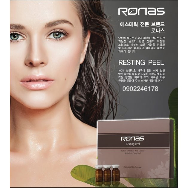 Nước hoạt hoá-Ronas Resting Peel Solution