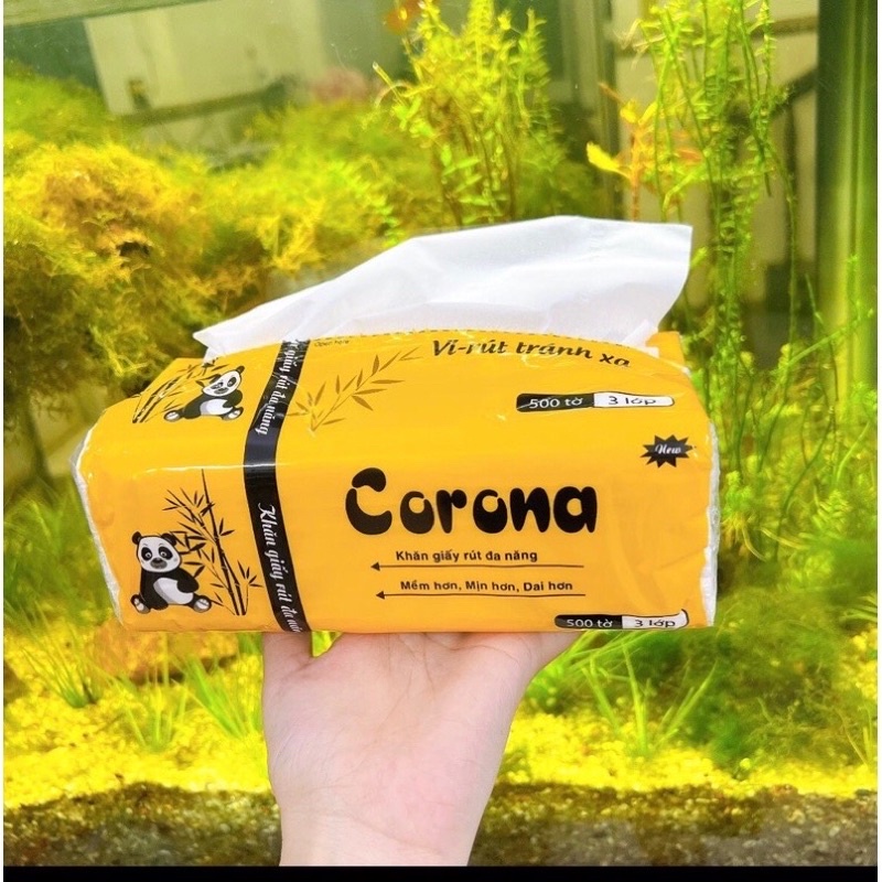 LỐC 5 GÓI Giấy rút Corona hàng siêu hót 2022