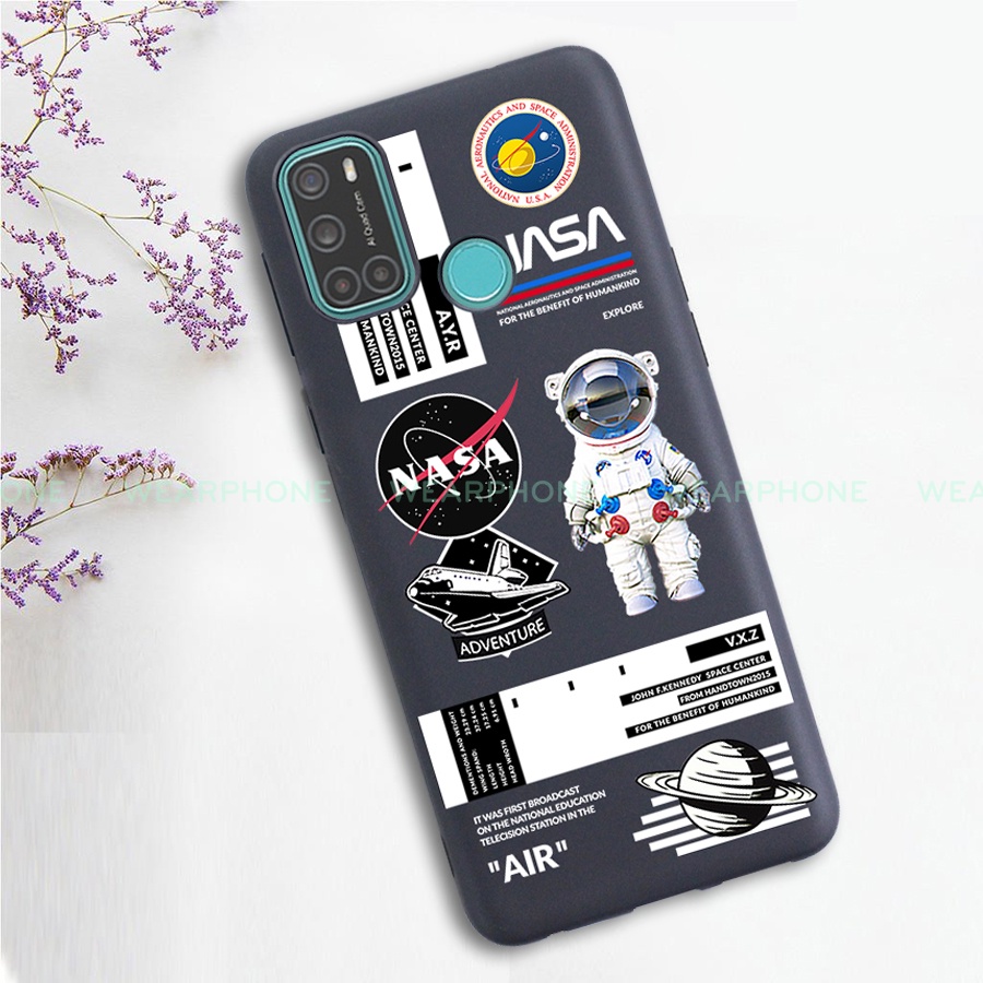 [Ốp VSMART] Ốp Lưng SPACE MAN cho Vsmart Star 5 Joy 4 Live 4 Star Joy 1 2 Plus Bee 3 Joy 3 Active 13 Plus Aris Dẻo ĐEN | WebRaoVat - webraovat.net.vn