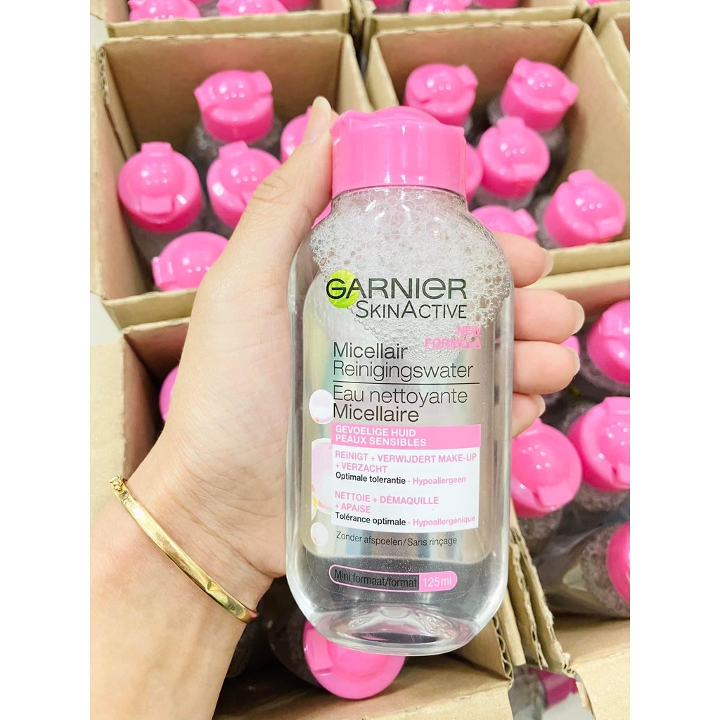 Nước Tẩy Trang Garnier SkinActive Micellar Water Cho Da Dầu Mụn, Khô và Nhạy Cảm