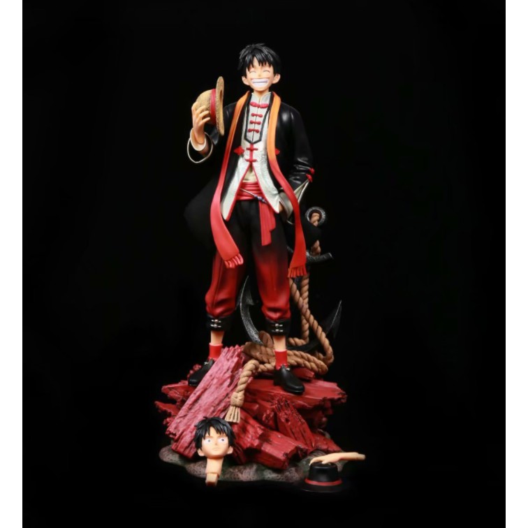 Mô hình vua hải tặc Luffy mỏ neo 37cm - One piece