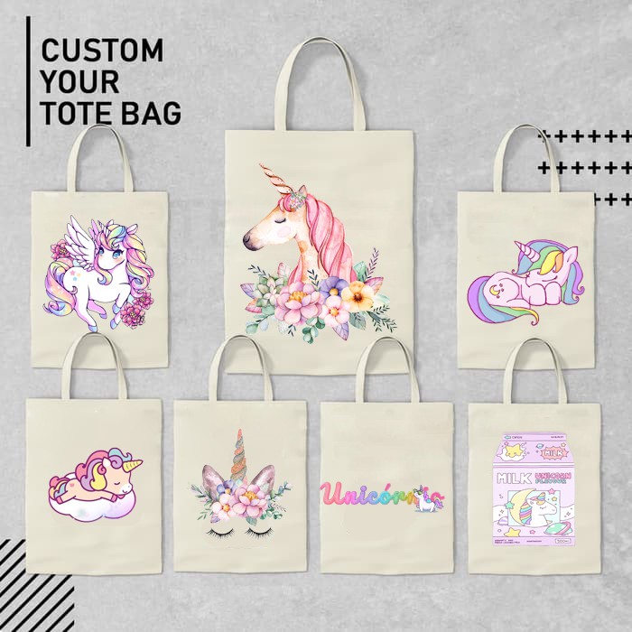 Túi tote ngựa thần unicorn TT8