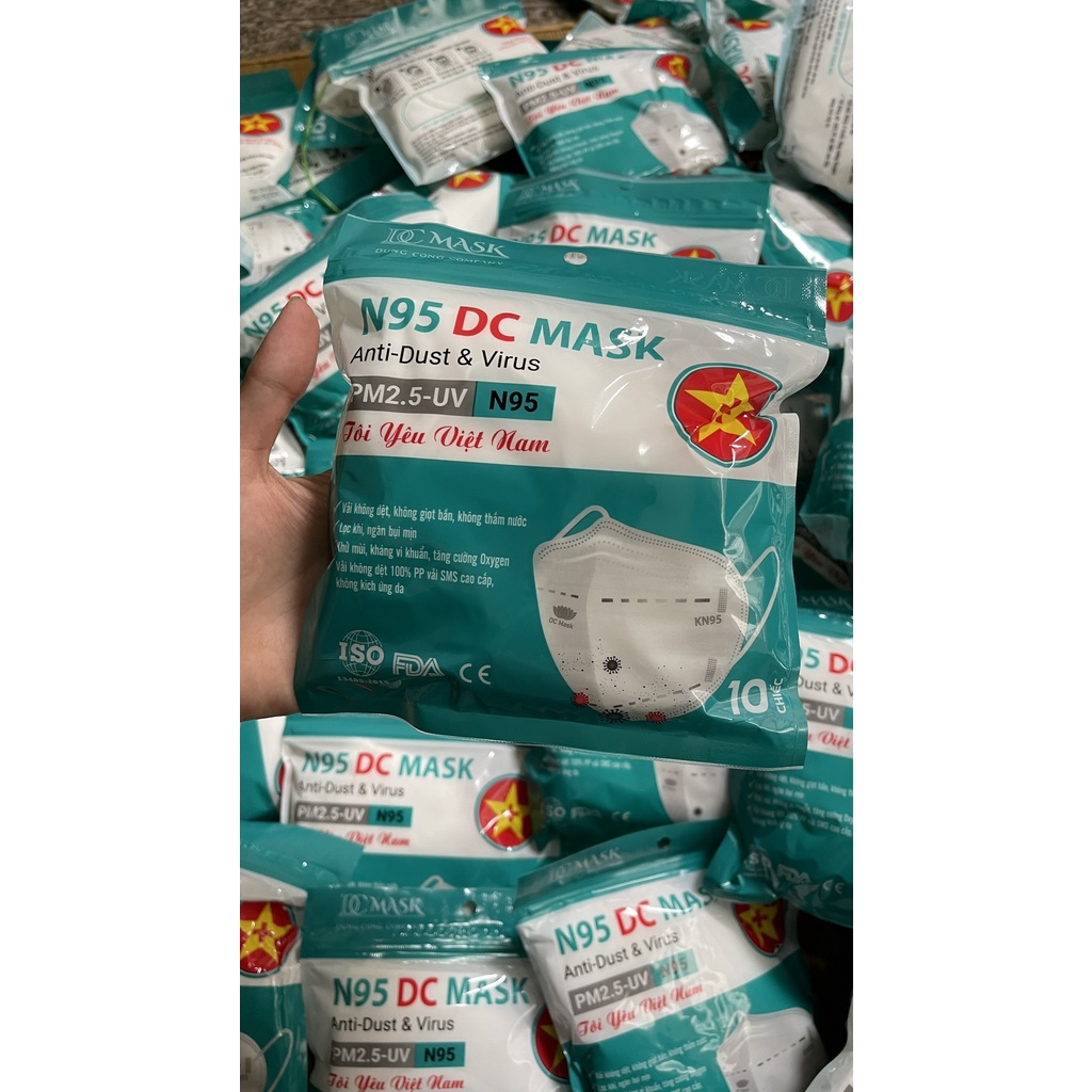 Khẩu trang N95 DC Mask  chính hãng giá siêu rẻ