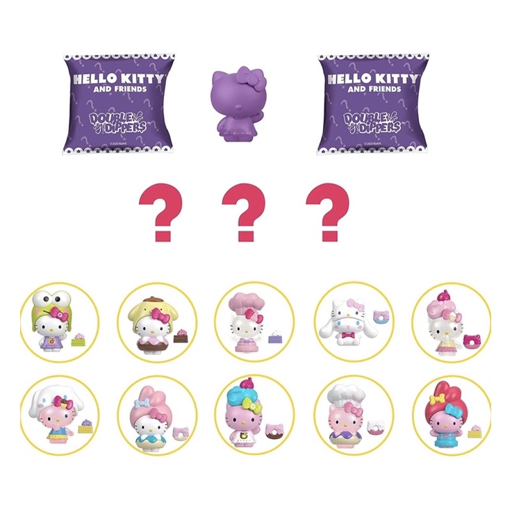 Đồ chơi Sanrio Hello Kitty Double Dippers Collectible Figures