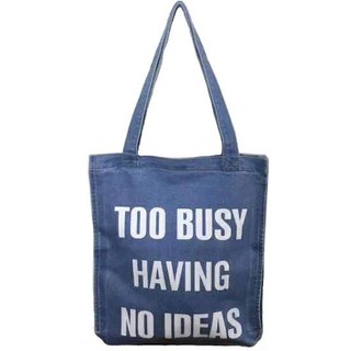 túi vải tote vải bò