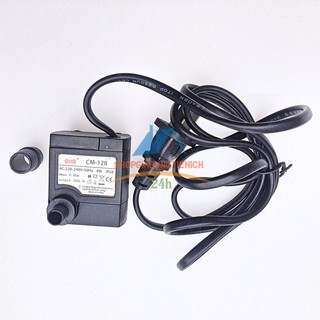 Máy bơm ngập nước dùng cho quạt điều hòa hơi nước, bể cá, non bộ, chế đồ DIY 4w CM-128