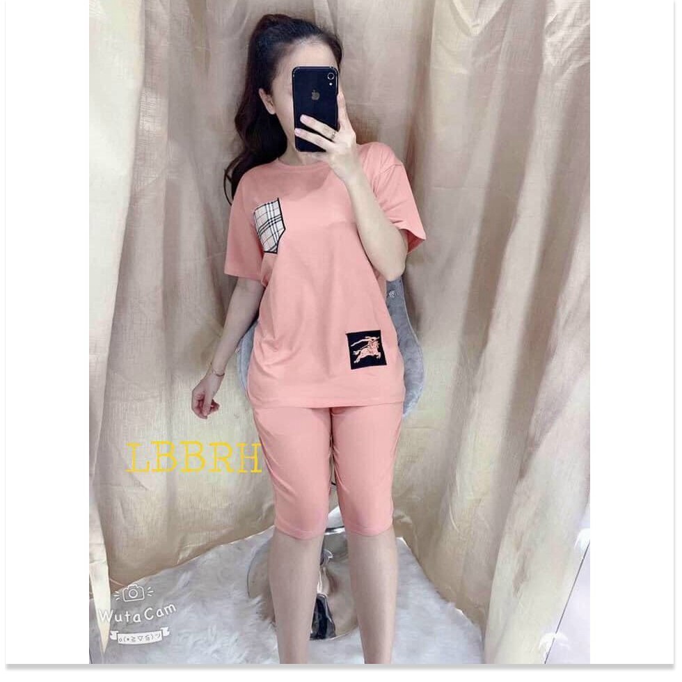 SET BỘ THUN NỮ,THIẾT KẾ HỌA TIẾT XINH XẮN,CHẤT LIỆU VÃI CO GIẢN VÀ MỀM MỊN LANA FASHION