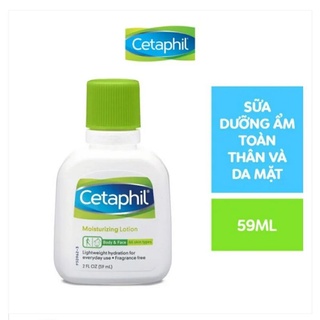 Sữa dưỡng ẩm toàn thân và da mặt Cetaphil Moisturizing Lotion 59ml