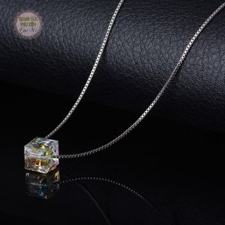 Dây chuyền nữ thời trang Hàn, bạc ý S925