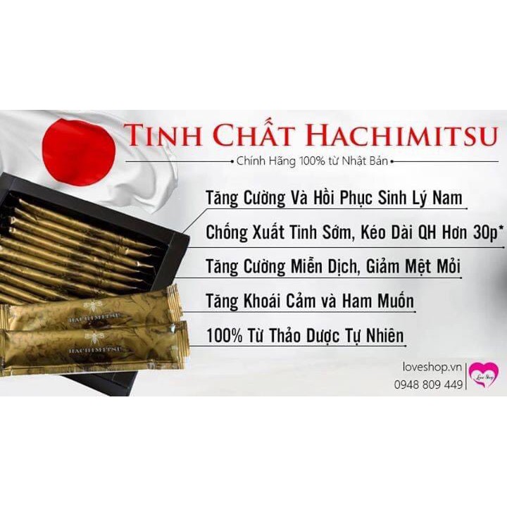 [Siêu Phẩm] [Chính Hãng] Lẻ 1 gói Tinh chất Nhật Bản H-achimitsu