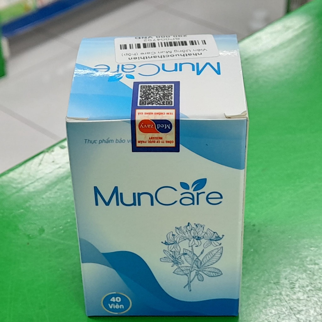 Muncare, hỗ trợ bảo vệ da trước tác hại của yếu tố gây oxy hóa, làm đẹp da