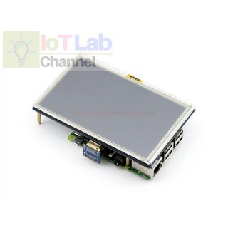Màn hình LCD IPS 5 inch 800×480 cảm ứng điện trở HDMI USB Waveshare