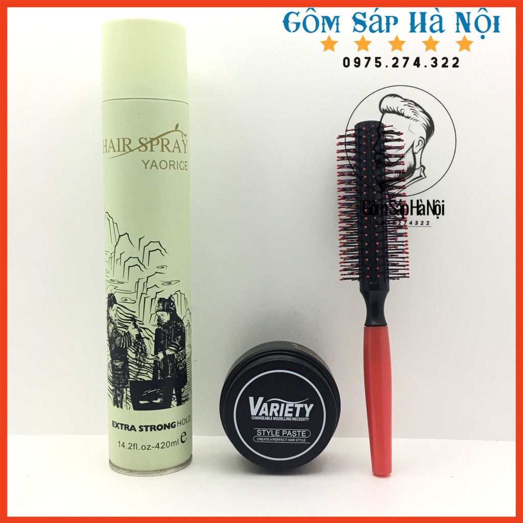 Gôm xịt tóc Hair Spray & Sáp VARYETY