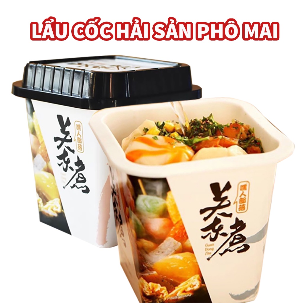 Lẩu cốc viên hải sản phô mai cực ngon hộp to 154gr | BigBuy360 - bigbuy360.vn