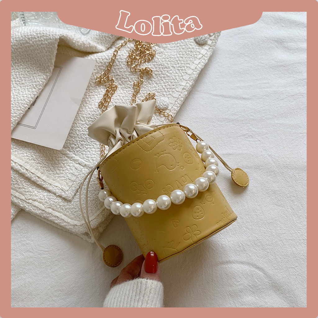 Túi Xách Nữ Dáng Trụ Tròn LOLITA