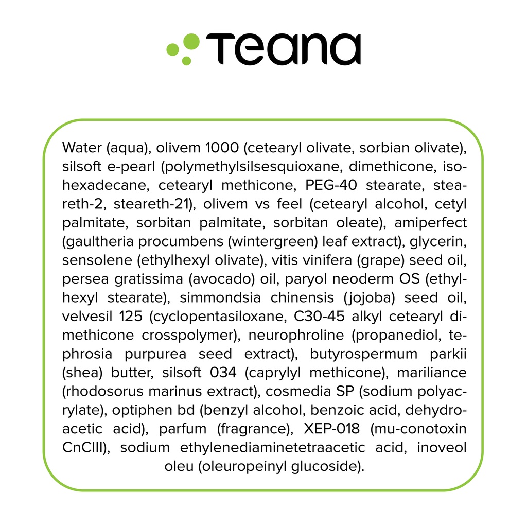 Combo Teana thu nhỏ lỗ chân lông, loại bỏ mụn đầu đen