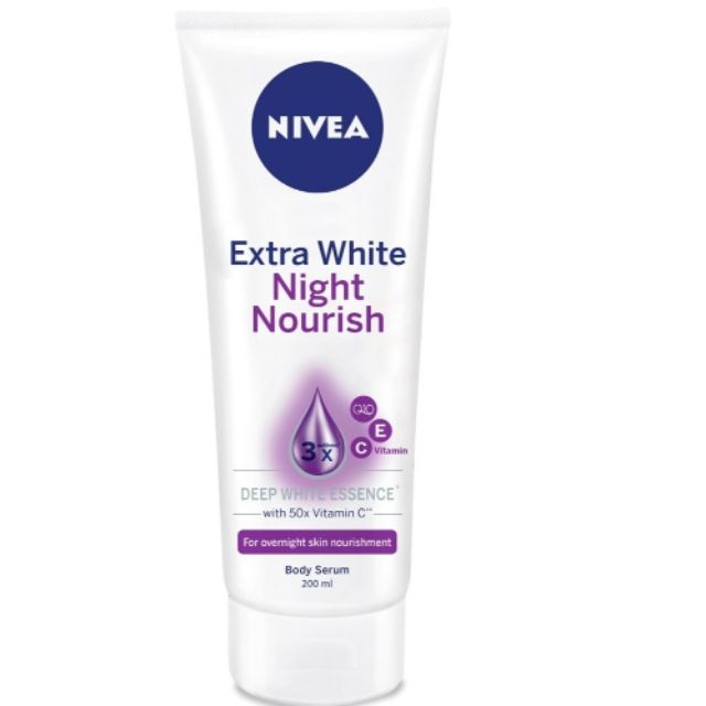 Serum dưỡng thể nivea ban đêm 180ml