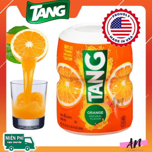 Bột Pha Nước Cam Tang tăng đề kháng 566g  (hàng Mỹ)