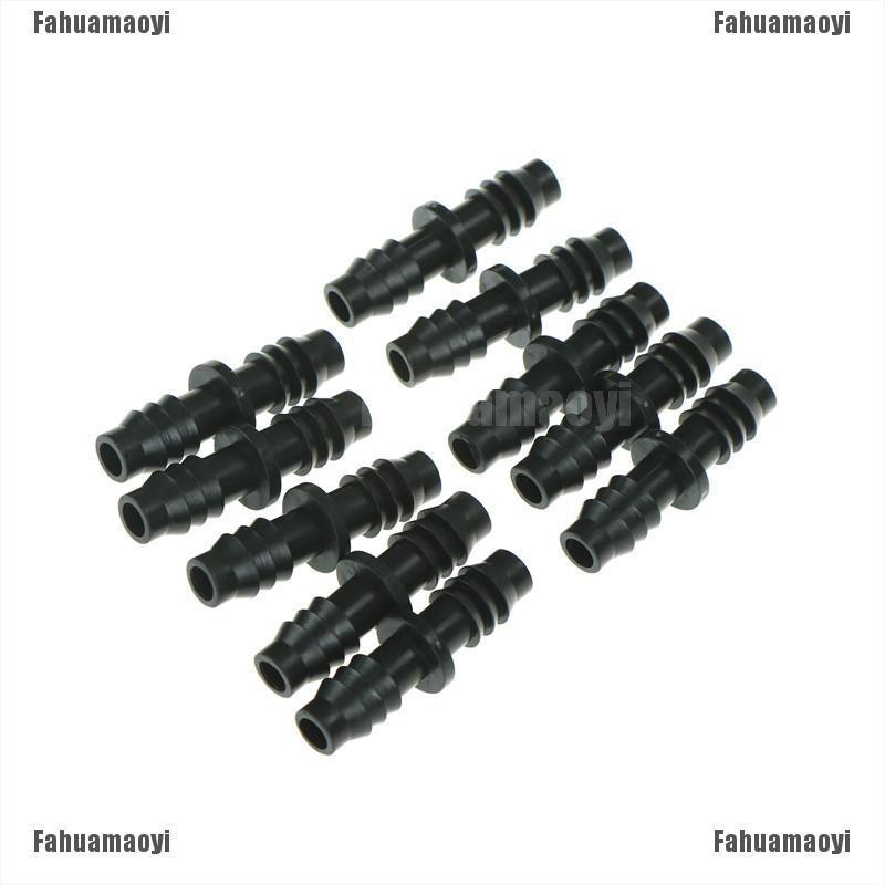 Fahuamaoyi 10pcs 8 11mm or 9 12 mm barbed straight connector extensio FA