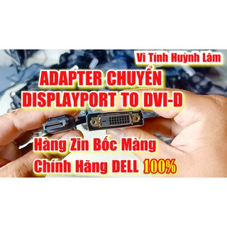 Cable Adapter DisplayPort To DVI Box Màng Hình Dell Chính Hãng