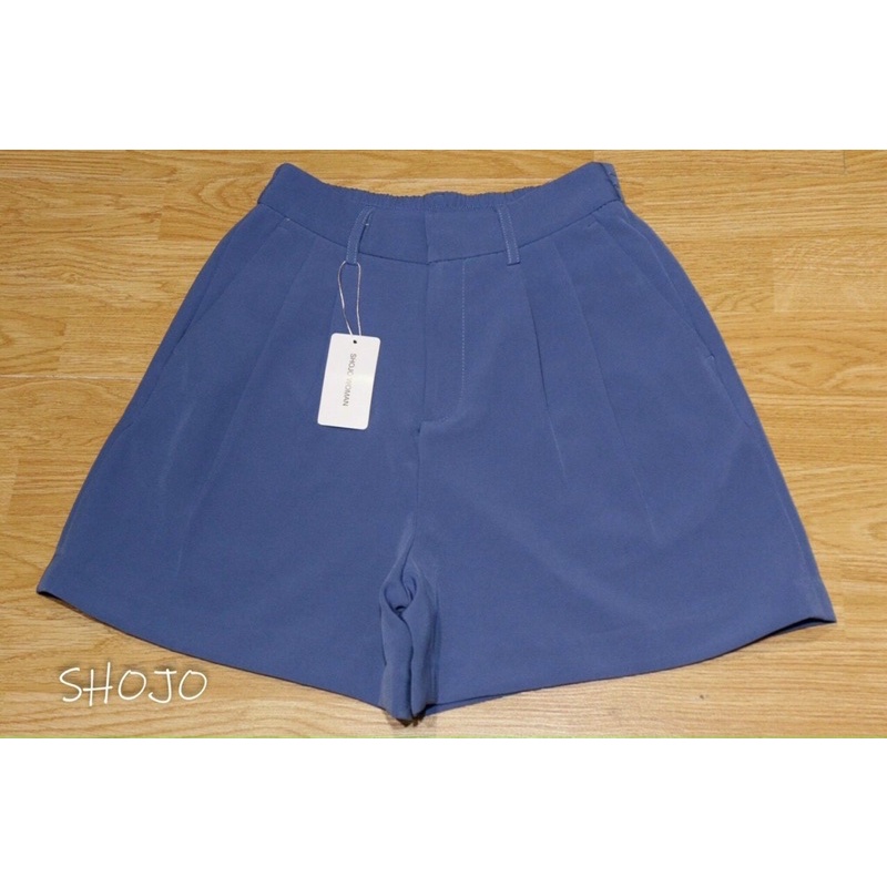 Quần short lưng thun ống rộng vừa Shojo