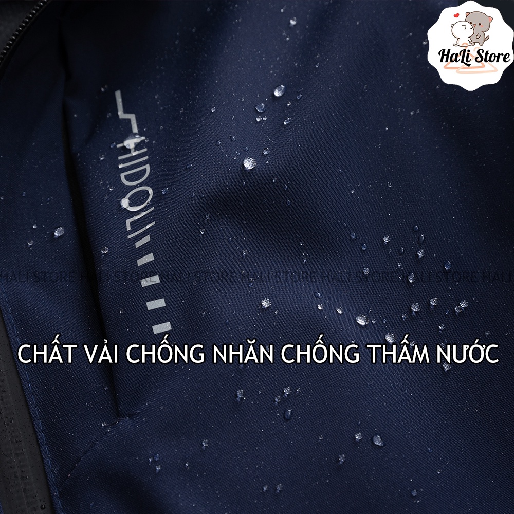 Áo khoác gió nam nữ 2 lớp mẫu 2023, áo khoác gió chống nước nam nữ vải tráng bạc lót lưới cao cấp