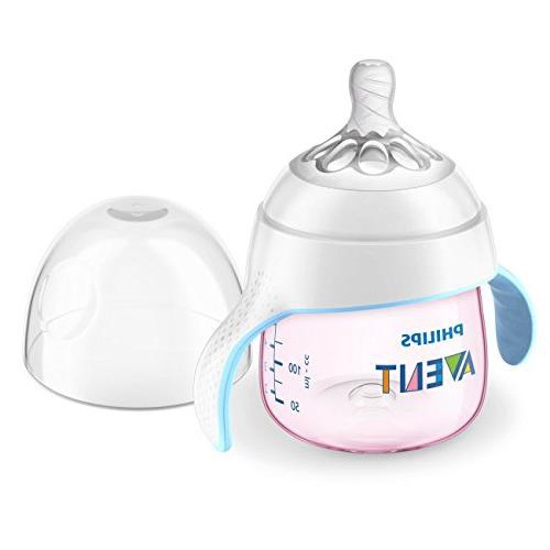 Bình tập uống Avent Natural 150ml và núm silicone