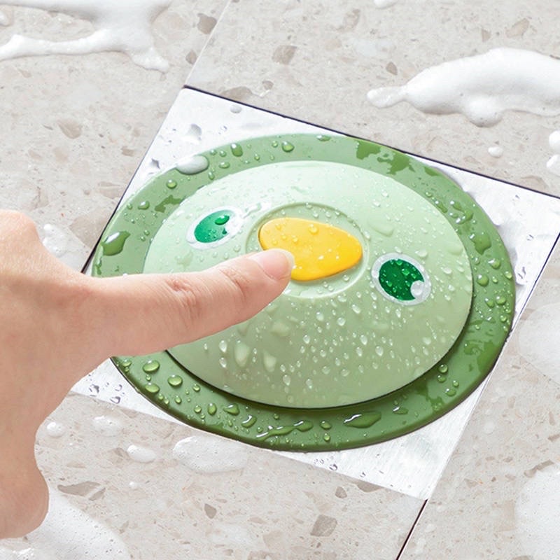 Nắp đậy silicone thoát nước chống mùi, chống tắc nghẽn hình con chim