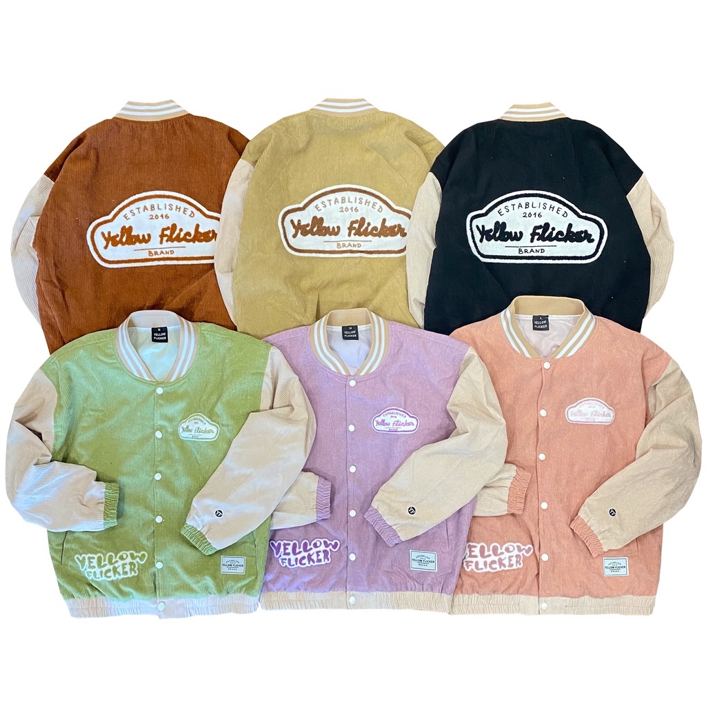 Áo khoác YELLOW FLICKER bomber- UNISEX