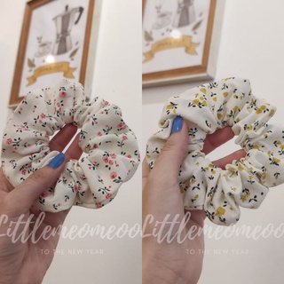 Dây cột tóc hoa nhí/ Dây cột tóc Vintage hoa nhí xinh xắn