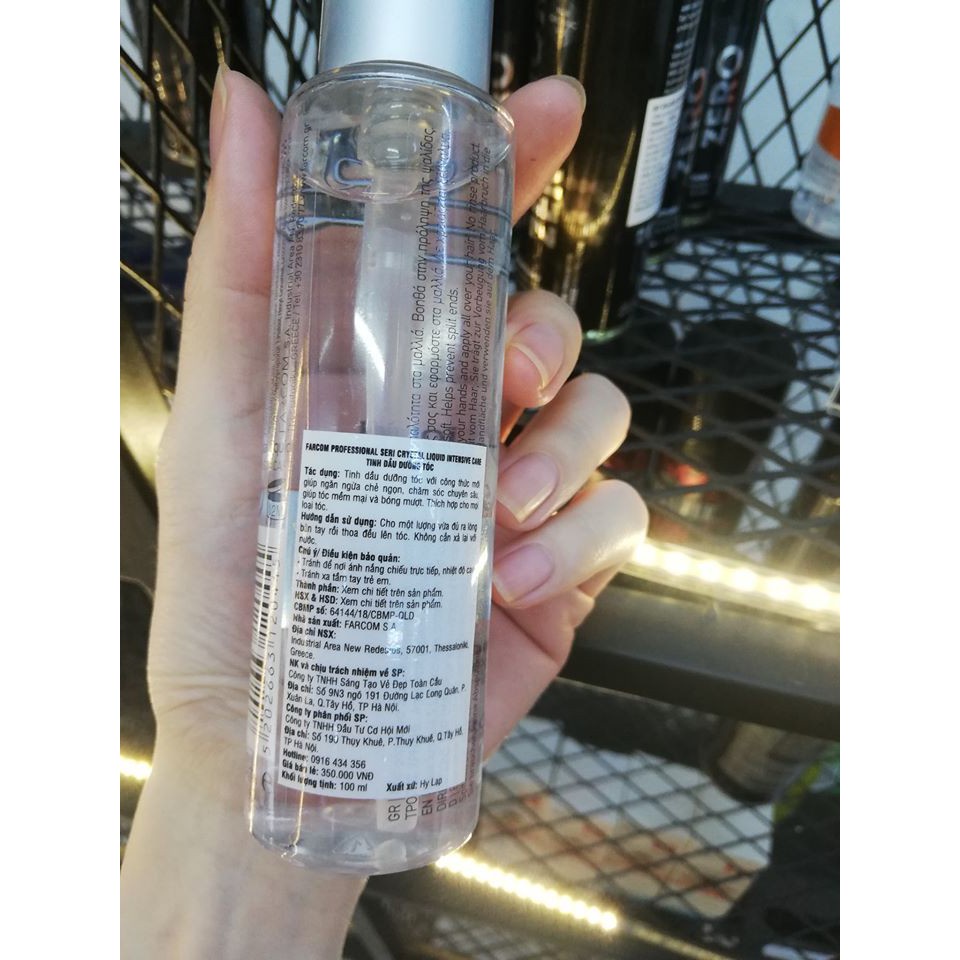 Tinh Dầu Dưỡng Tóc Farcom Seri Bảo Vệ Tóc Chuyên Sâu 100ml - Mỹ phẩm chính hãng 30Shine