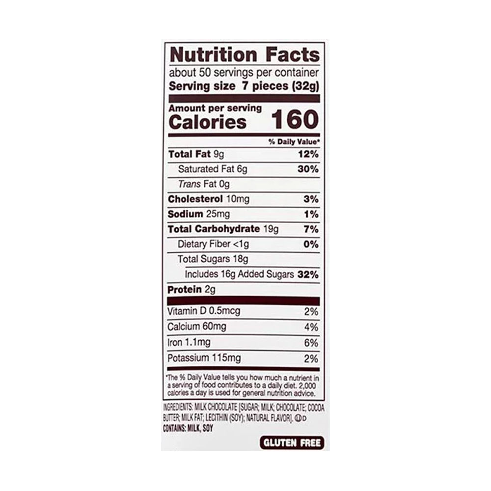 Kẹo Socola Kisses Hershey’s Kisses Milk Chocolate 330 viên 1.58kg