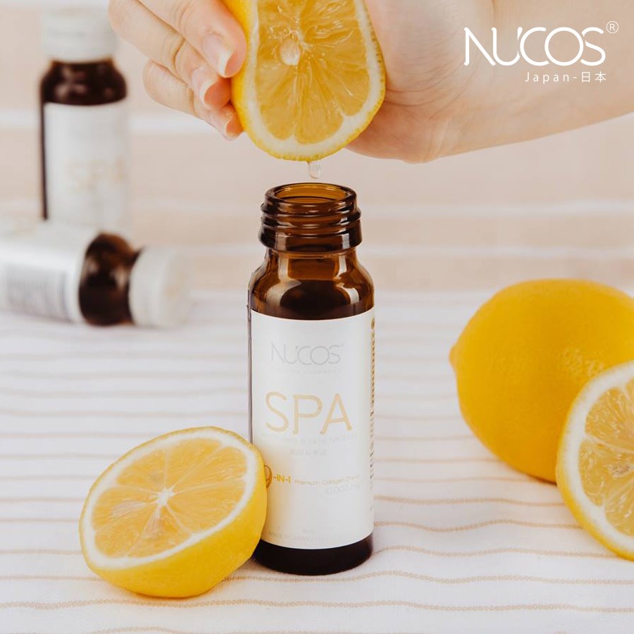 Collagen chống lão hoá căng bóng da Nucos Spa 10000 50ml x 10 chai