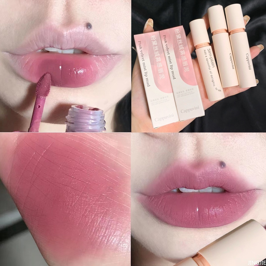 Son Kem Lì Mịn Mượt Như Nhung Không Phai Và Không Bết Dính Với Thiết Kế Ống Sữa Nhỏ Nhắn Xinh Xắn