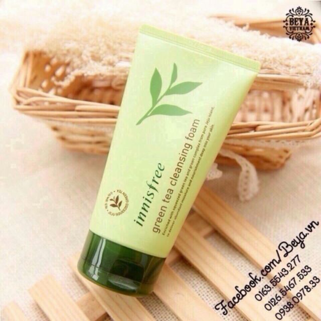Sữa rửa mặt trà xanh hàn quốc