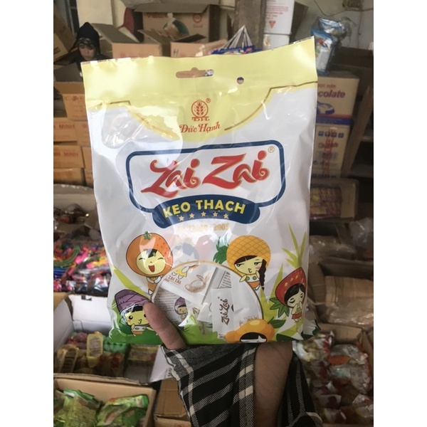 Kẹo Thạch Zaizai Đức Hạnh Các Vị Hoa Quả Túi 350G
