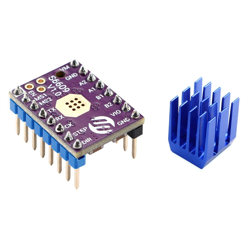 Mạch Điều Khiển Động Cơ Bước LIDU1 S6609 GC6609 Uart Cho Máy In 3D
