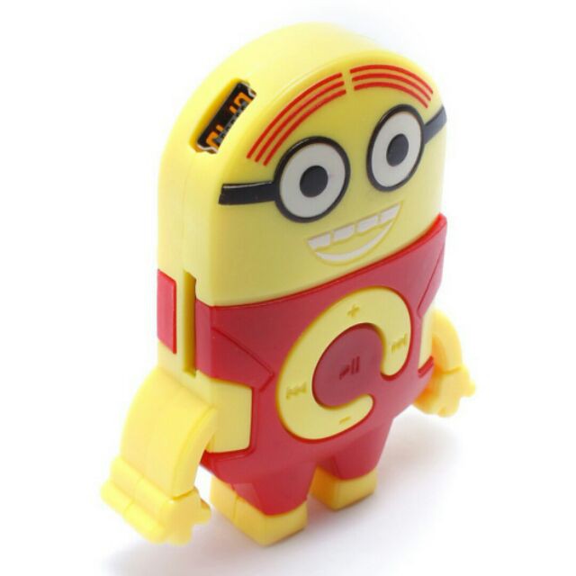 Máy nghe nhạc mp3 minion nhiều màu