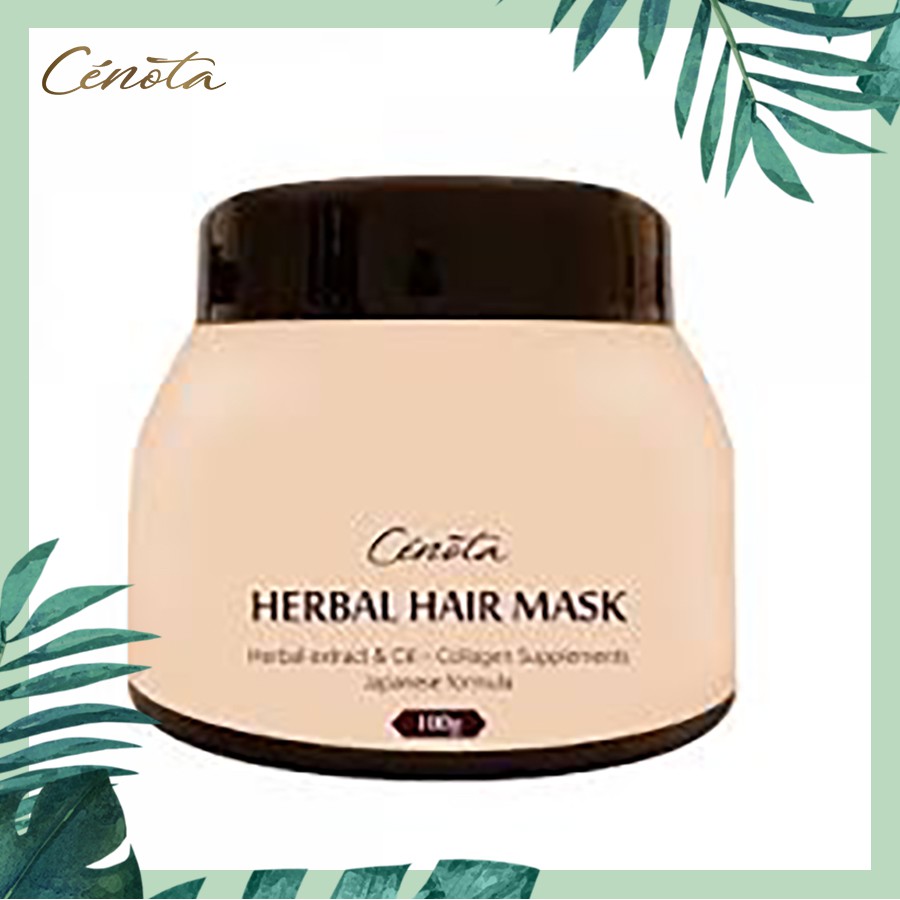 Ủ tóc thảo dược gừng Herbal Hair Mask 100gr, ủ tóc công thức mới từ Nhật Bản