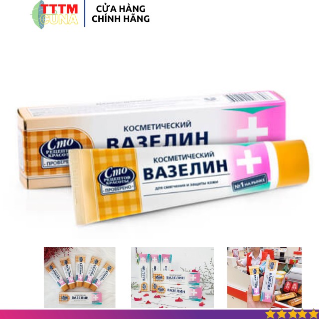 [Hàng Nga] Kem Bôi Chống Nẻ Da Vaseline CMO Xuất Xứ Nga