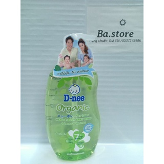 Sữa Tắm Gội Toàn Thân Cho Bé Organic 2in1  Dnee Thái  Lan 380ml