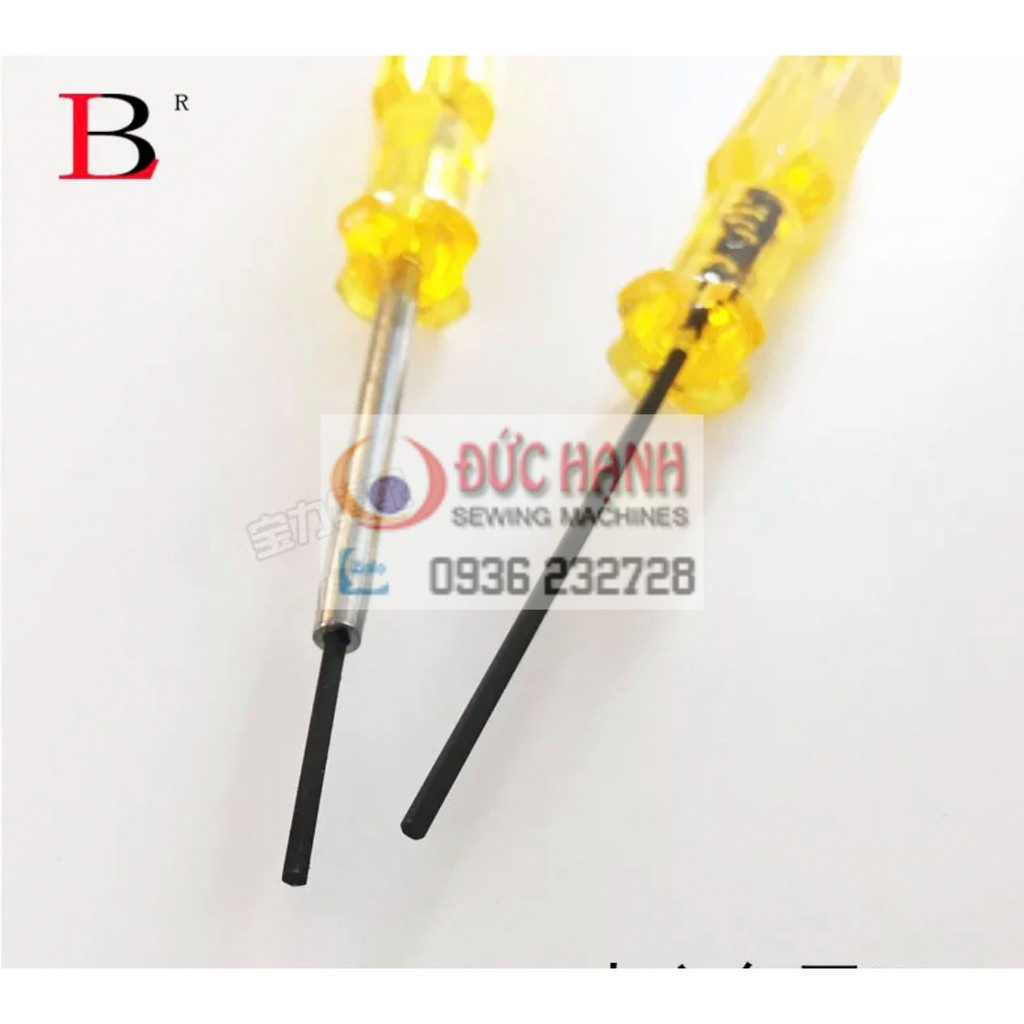 Tô vít lục giác mở kim máy vắt sổ 1.5mm và 1.6mm - loại tốt
